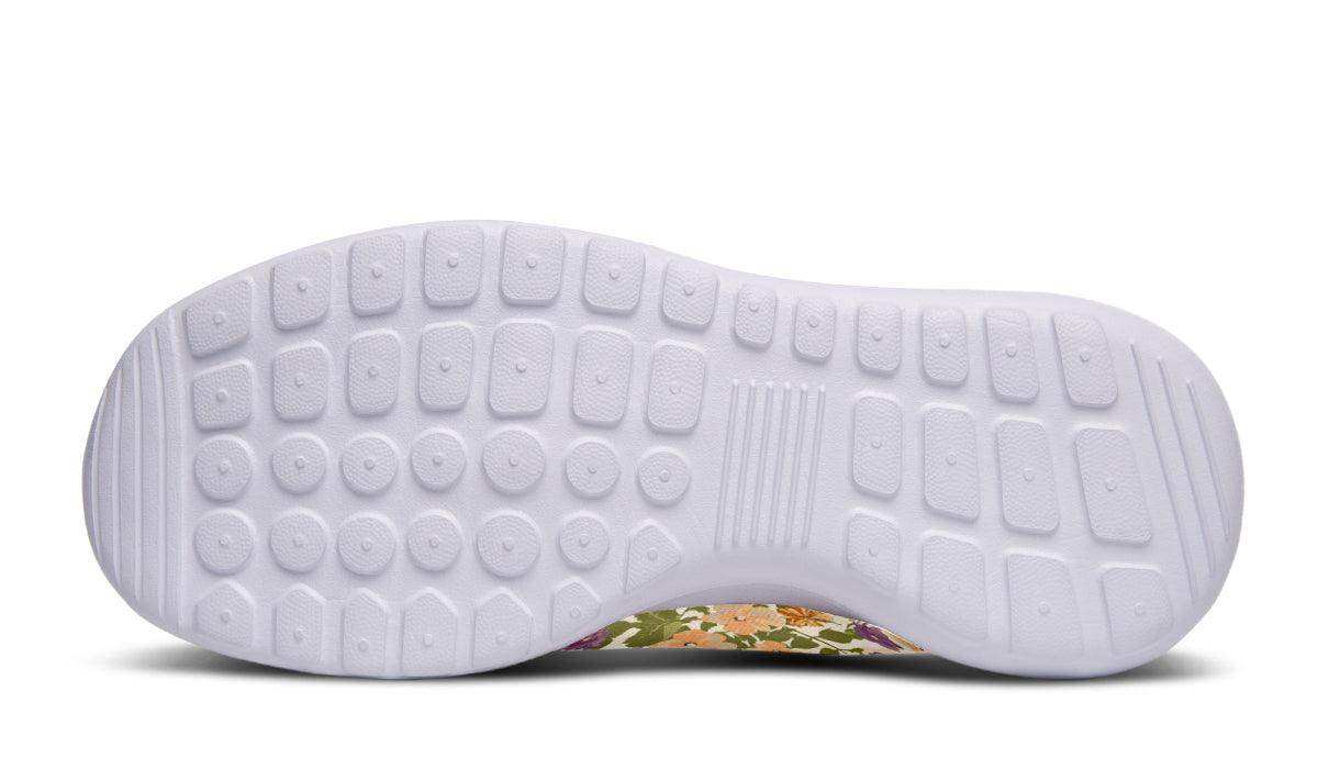 Kids Shoes Sneakers Mixed Flowers Pattern - Skoutley Outdoors LLC