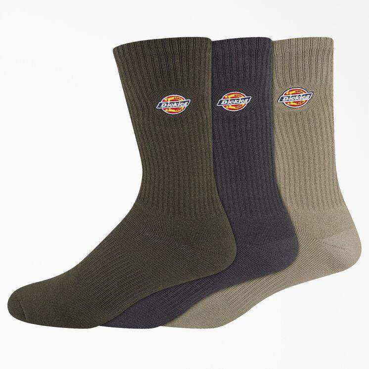 Dickies Embroidered Crew Socks - Assorted Colors - Skoutley Outdoors LLC