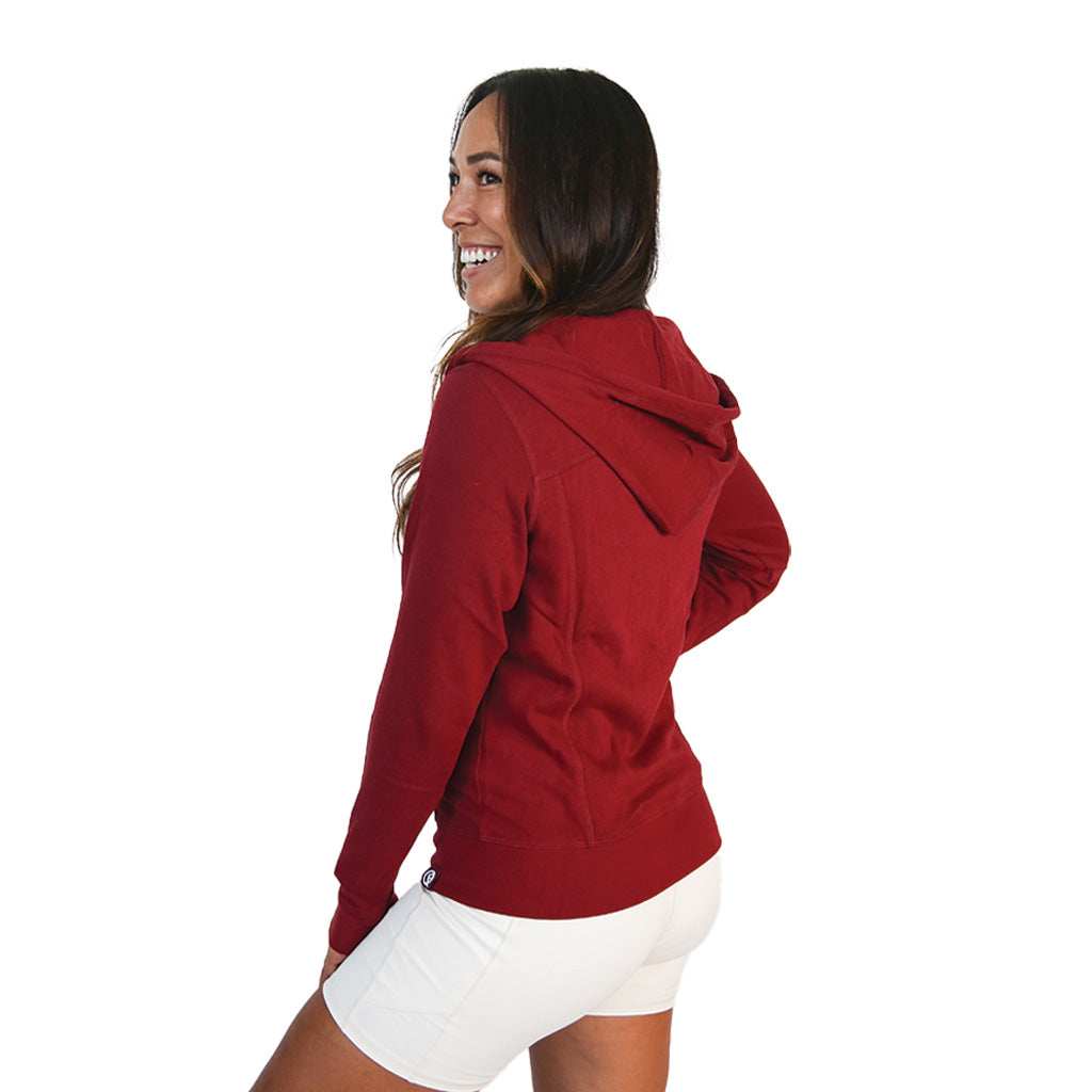 Women's Hero Hoodie Lite (Crimson Cherry)