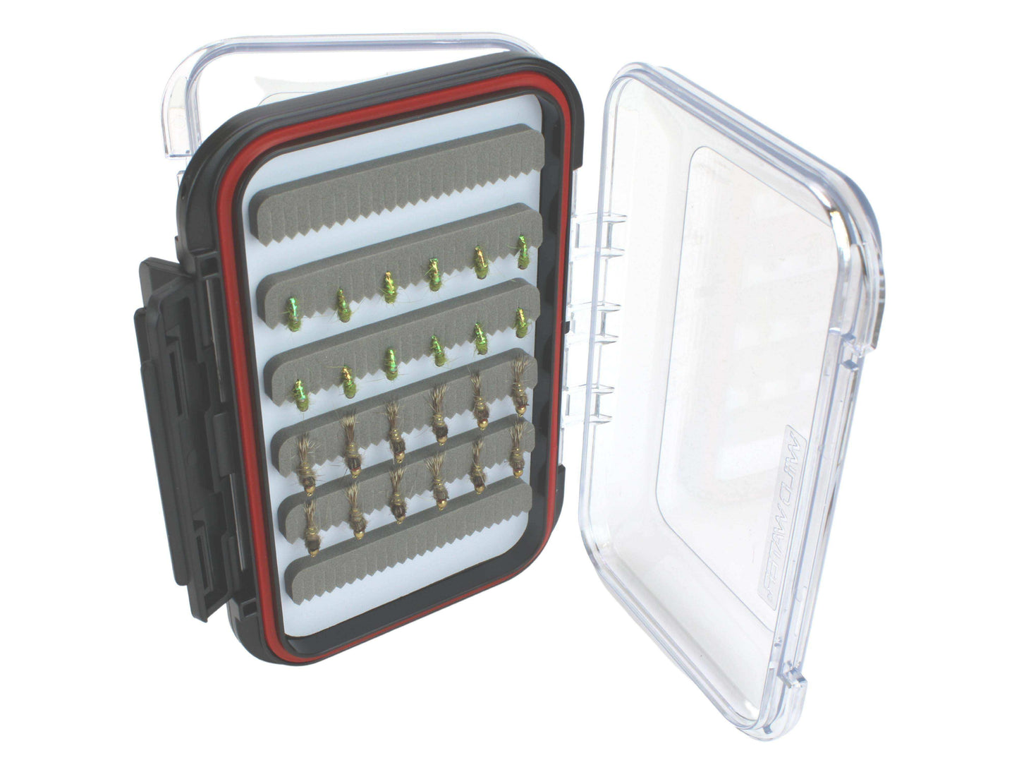 Nymph Assortment, 48 Flies | 2 Sided Fly Box | Wild Water Fly Fishing - Skoutley Outdoors LLC