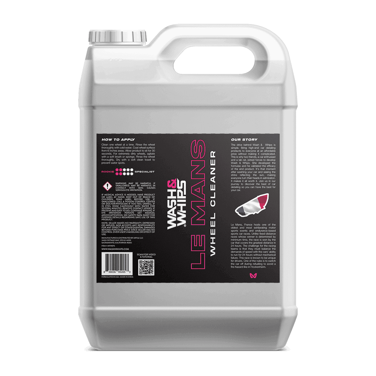 WASH&WHIPS Le Mans Wheel Cleaner - Skoutley Outdoors LLC