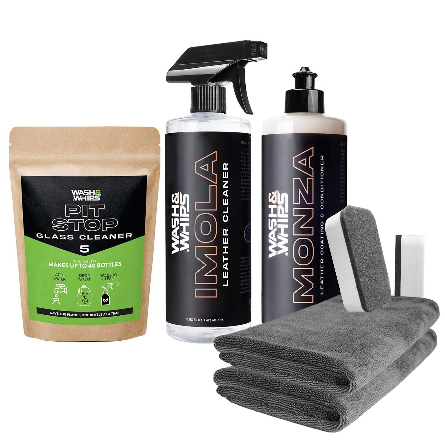 WASH&WHIPS Leather Care Kit - Skoutley Outdoors LLC