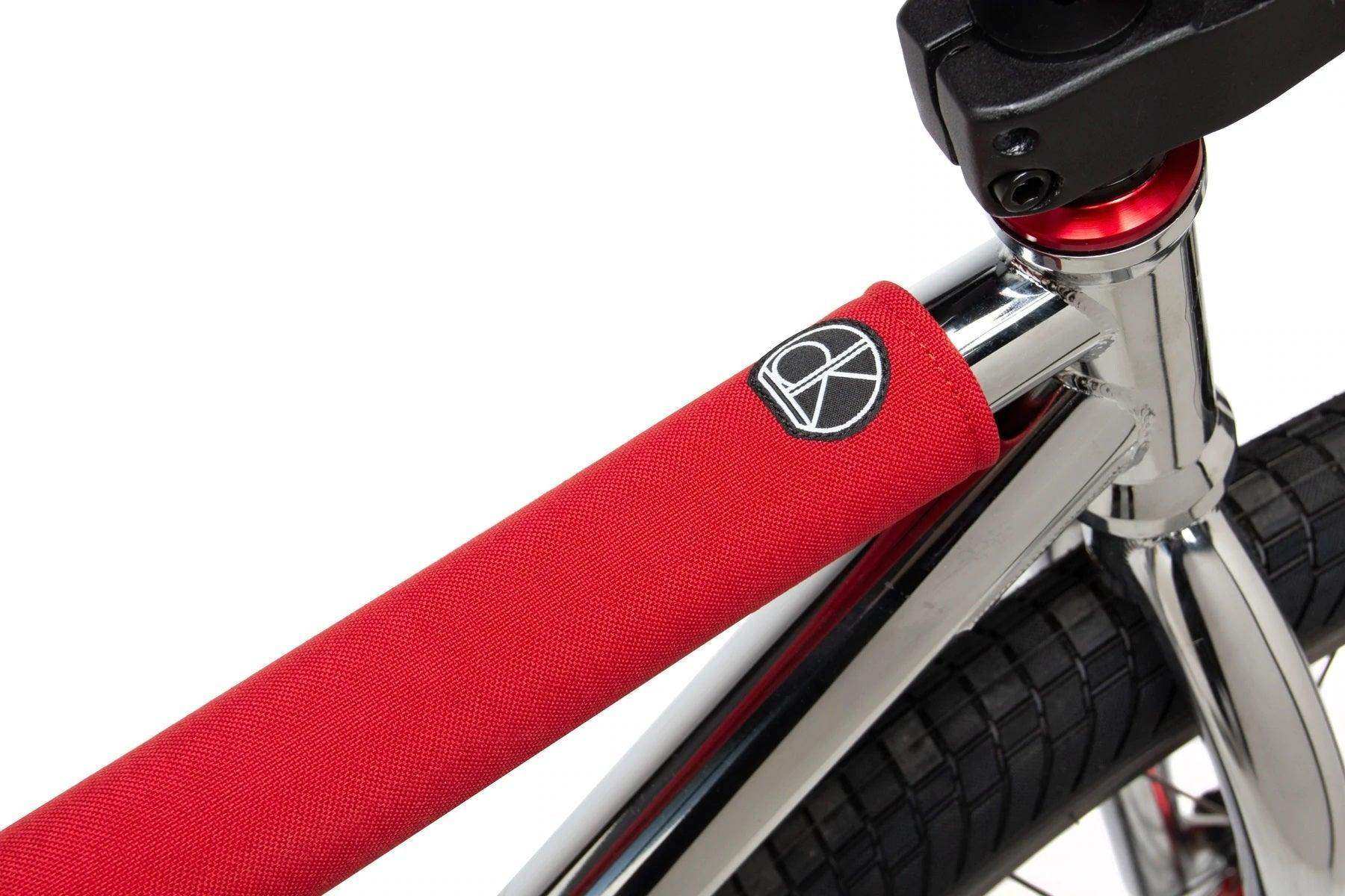 DK Legend Retro Cruiser 26″ Complete BMX Bike - Chrome/Red - Skoutley Outdoors LLC