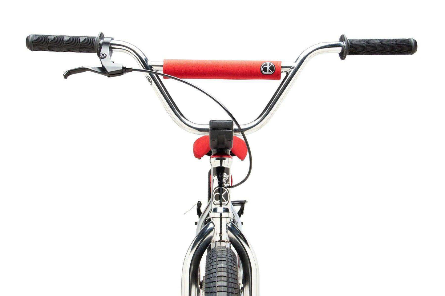 DK Legend Retro Cruiser 26″ Complete BMX Bike - Chrome/Red - Skoutley Outdoors LLC