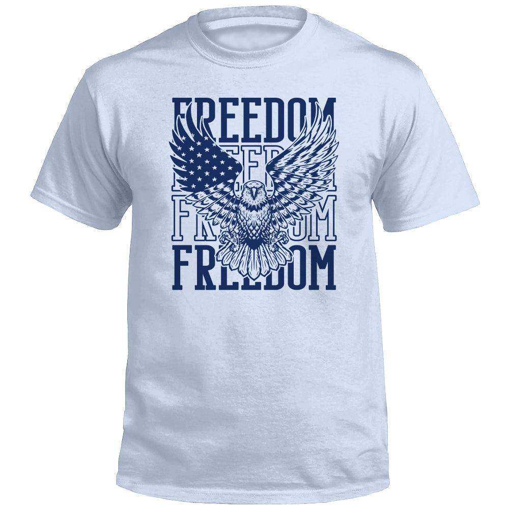 Freedom Repeated Eagle (Front) - Skoutley Outdoors LLC