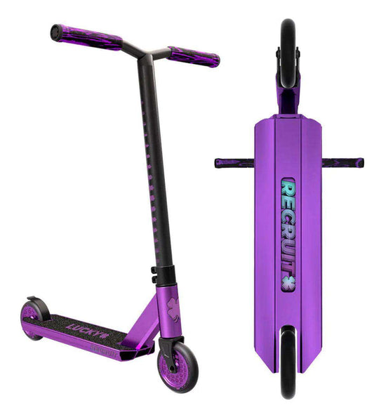 Lucky Recruit Mini Pro Scooter Complete - Motion Purple - Skoutley Outdoors LLC