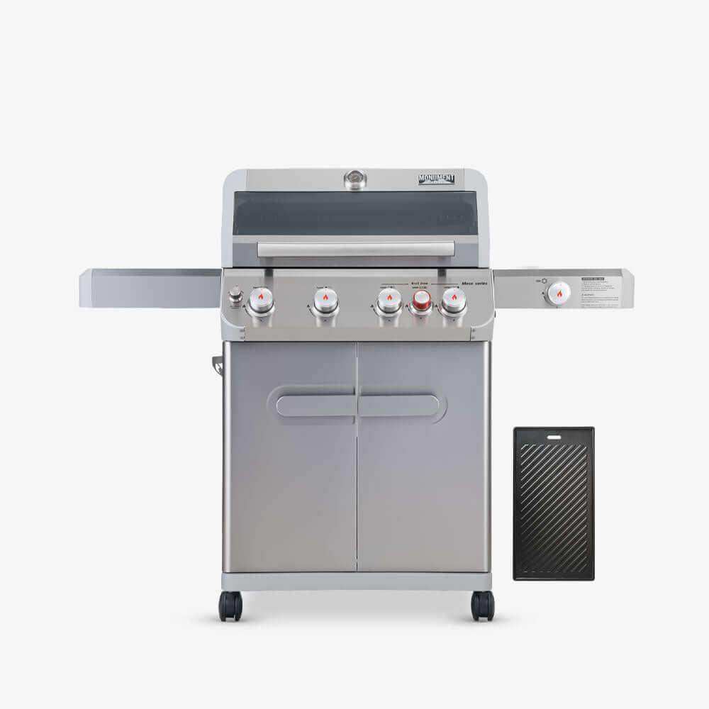 Mesa 415BZ | Stainless Propane Gas Grill - Skoutley Outdoors LLC