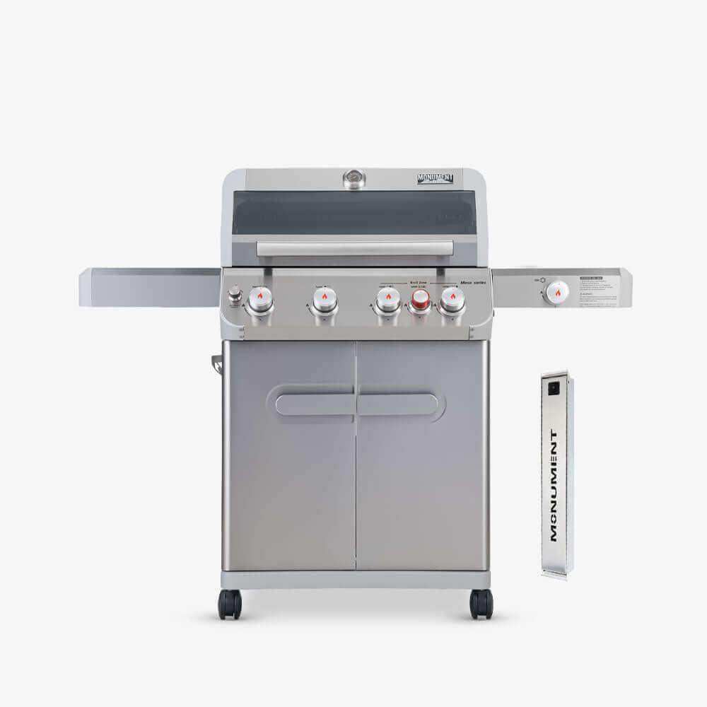 Mesa 415BZ | Stainless Propane Gas Grill - Skoutley Outdoors LLC