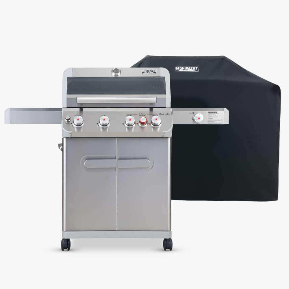 Mesa 415BZ | Stainless Propane Gas Grill - Skoutley Outdoors LLC