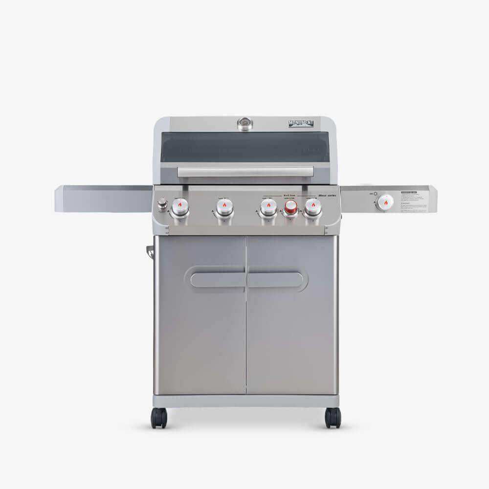 Mesa 415BZ | Stainless Propane Gas Grill - Skoutley Outdoors LLC