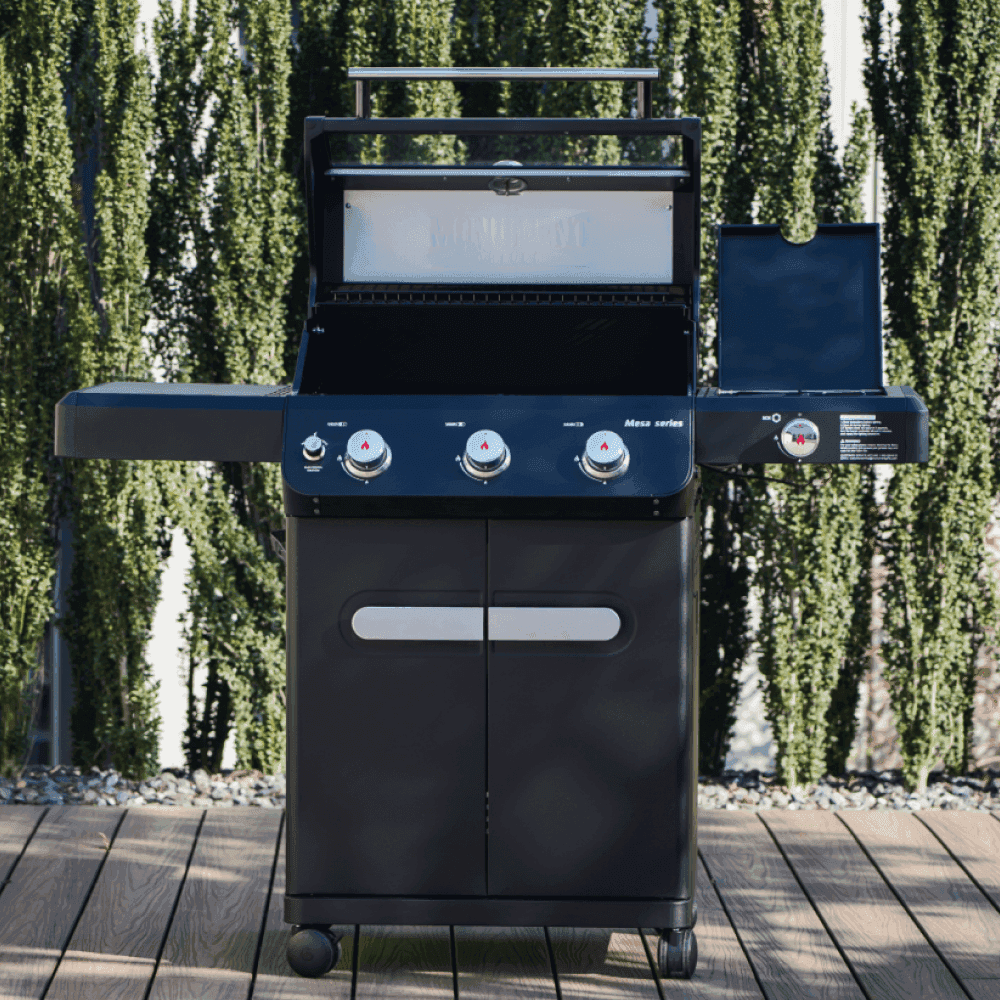 Mesa 325 | Black Propane Gas Grill - Skoutley Outdoors LLC