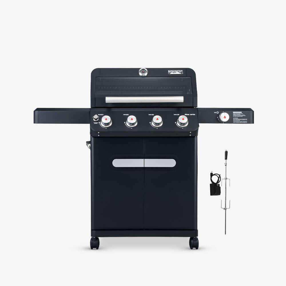 Mesa 425 | Black Propane Gas Grill - Skoutley Outdoors LLC