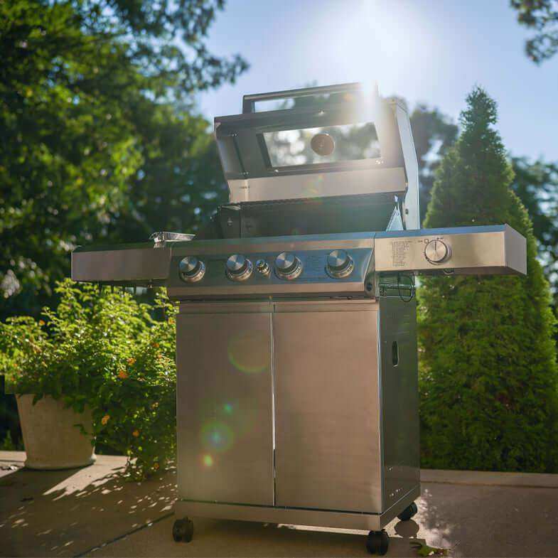 Mesa 400M | Stainless Propane Gas Grill - Skoutley Outdoors LLC