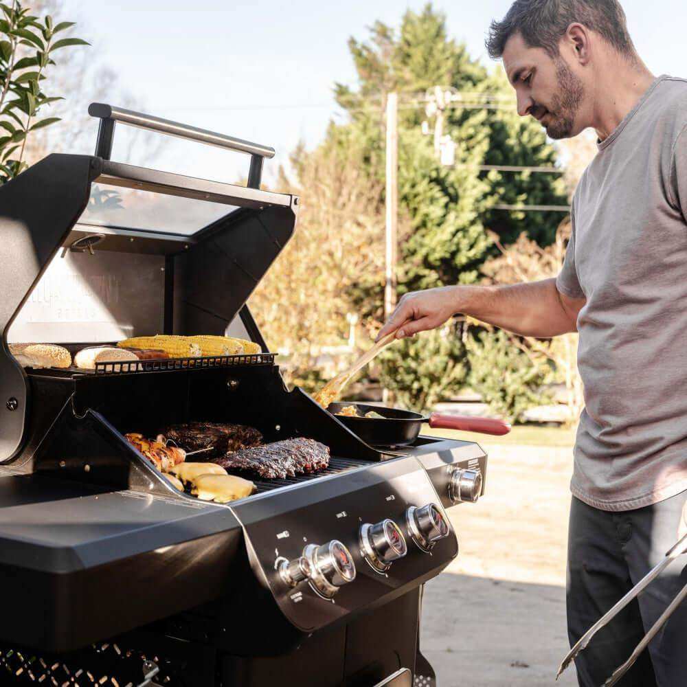 Mesa 325 | Black Propane Gas Grill - Skoutley Outdoors LLC