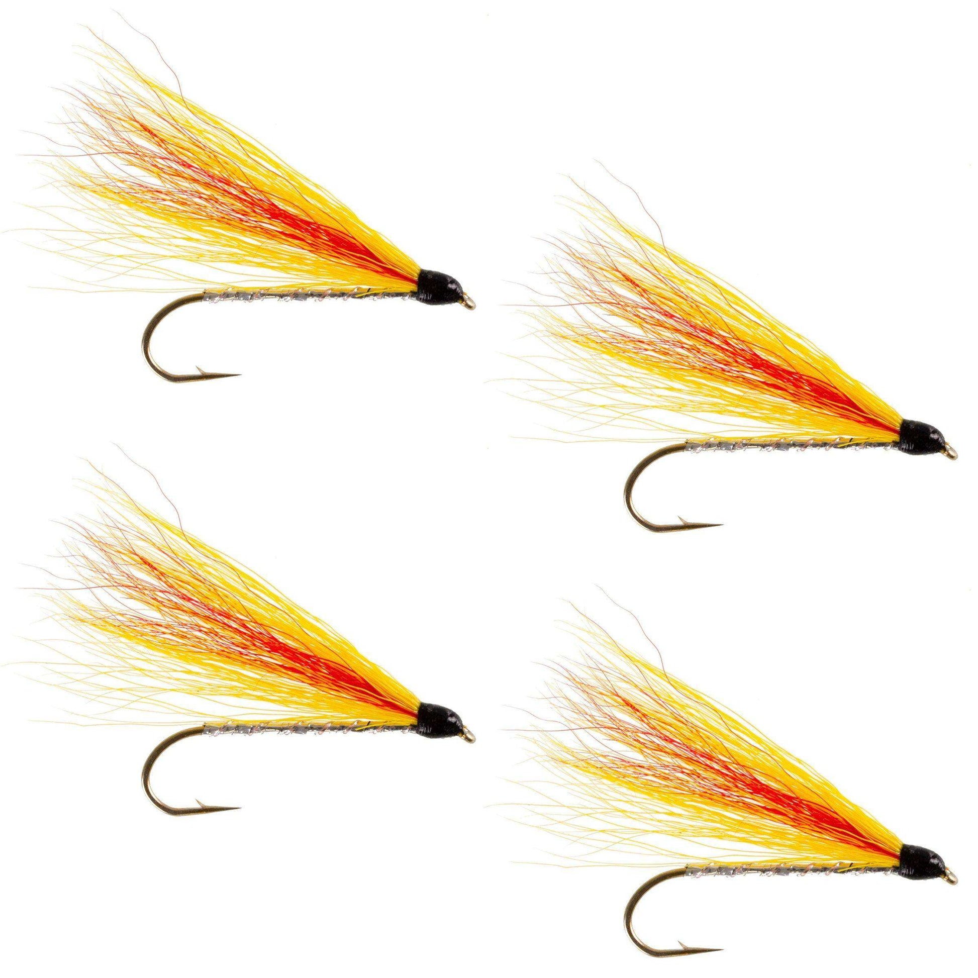 Mickey Finn Classic Streamer Flies - Set of 4- Hook Size 4 - Skoutley Outdoors LLC