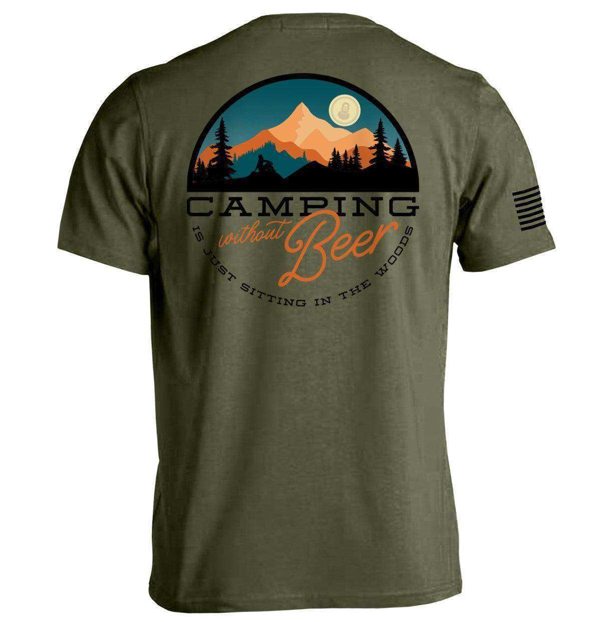 Camping Without Beer is Just Sitting in the Woods - Skoutley Outdoors LLC