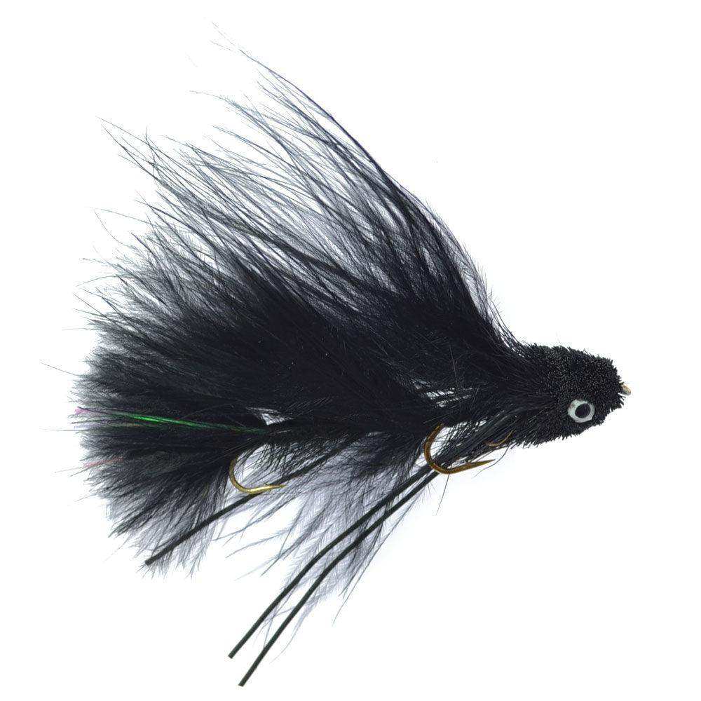 Mini Sex Dungeon Streamer Sampler - 4 Colors - Size 6 - Articulated Trout Bass Steelhead Salmon and Bass Fly Fishing Flies - Skoutley Outdoors LLC