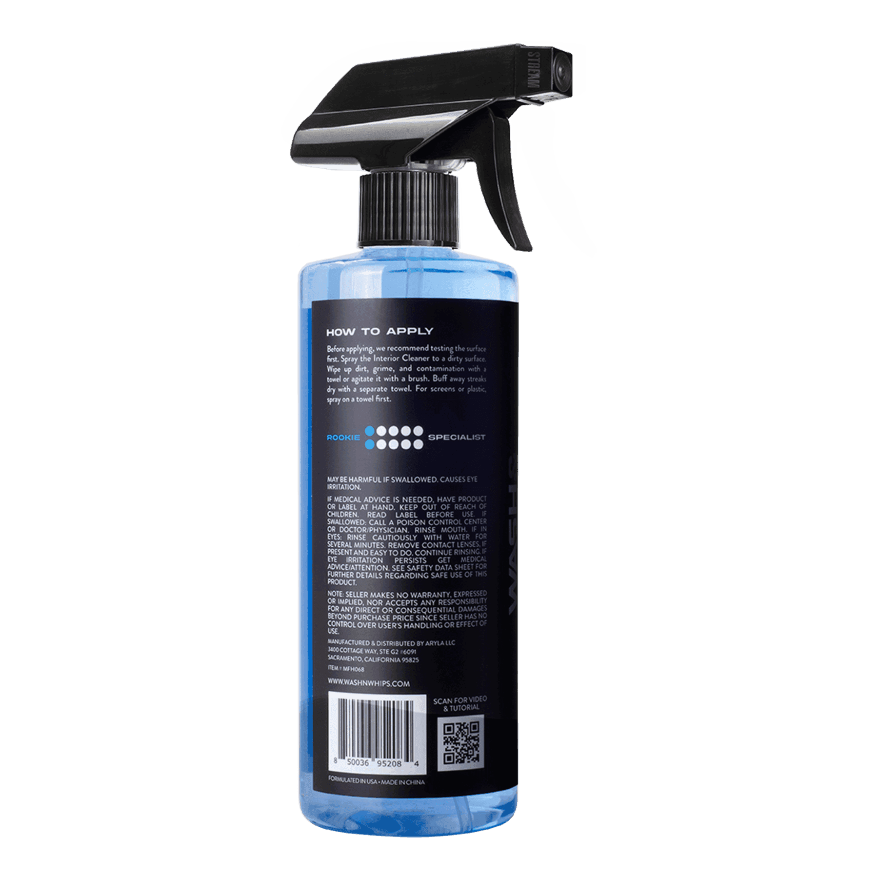 WASH&WHIPS Monaco Interior Cleaner - Skoutley Outdoors LLC