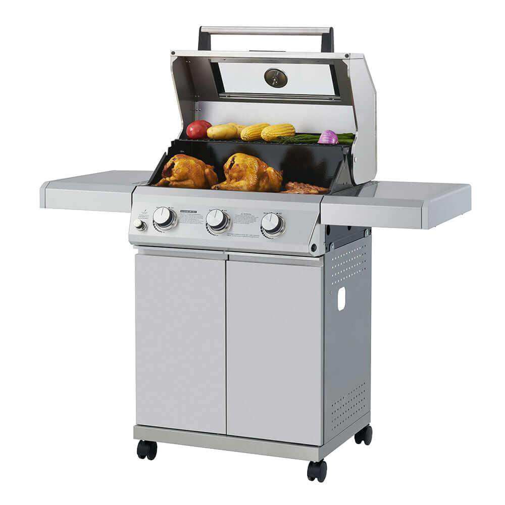 Mesa 300 | Stainless Propane Gas Grill - Skoutley Outdoors LLC