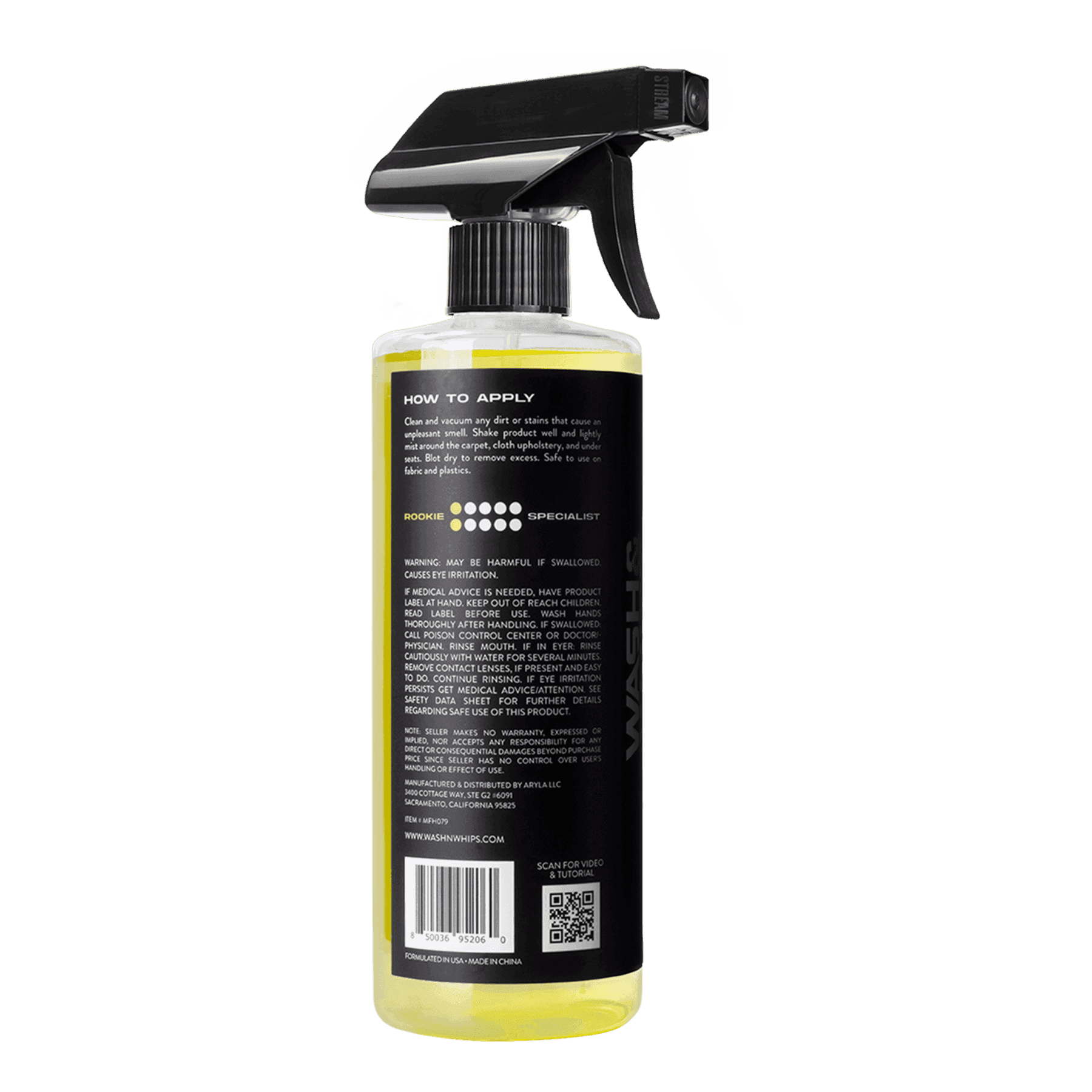 WASH&WHIPS Musk Odor Eliminator [New Customer Offer 16oz (see promo in cart)] - Skoutley Outdoors LLC