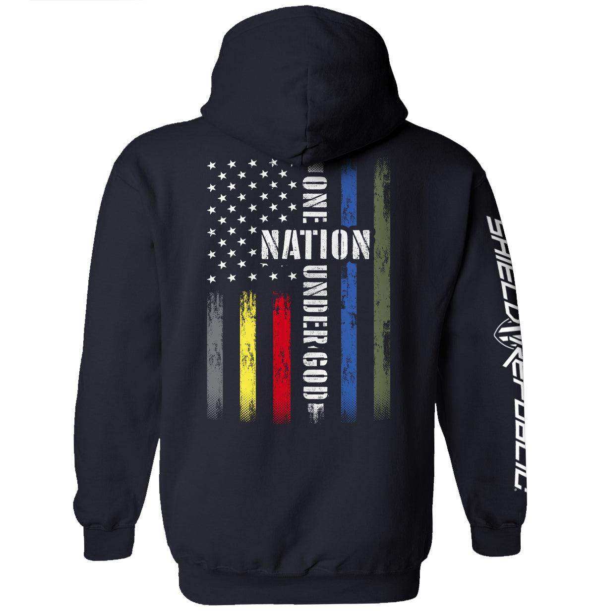 One Nation Under God First Responder Flag - Skoutley Outdoors LLC