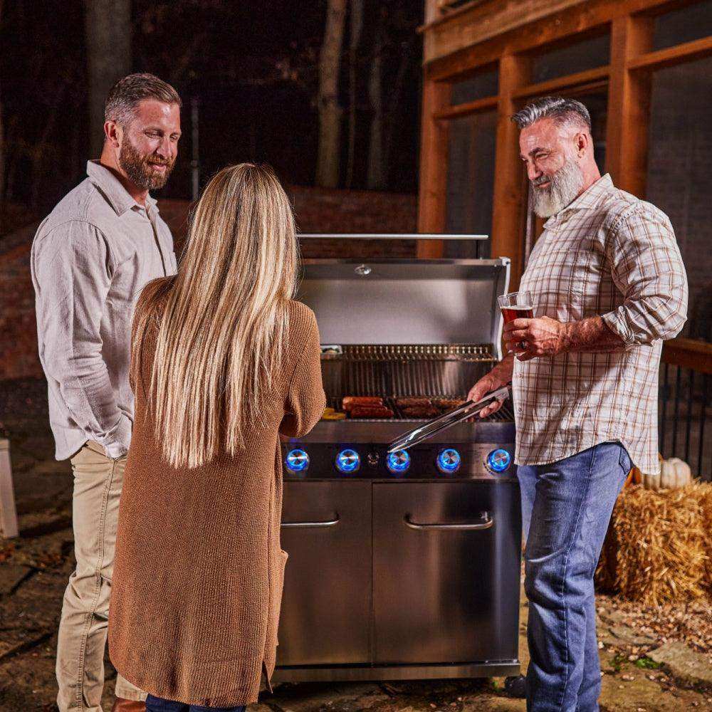 77352 | Full Stainless Propane Gas Grill - Skoutley Outdoors LLC