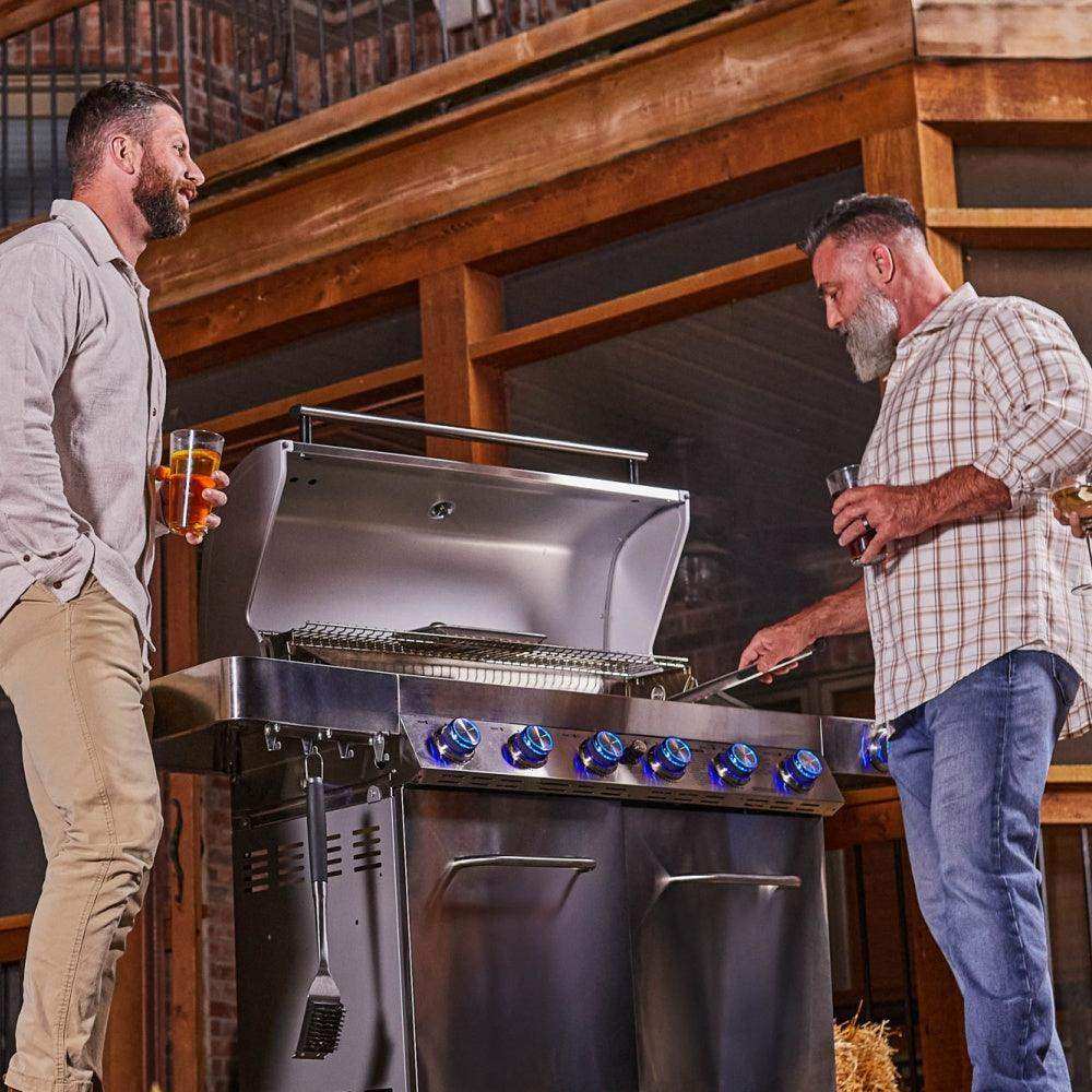 77352 | Full Stainless Propane Gas Grill - Skoutley Outdoors LLC