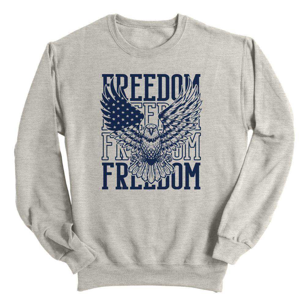 Freedom Repeated Eagle (Front) - Skoutley Outdoors LLC