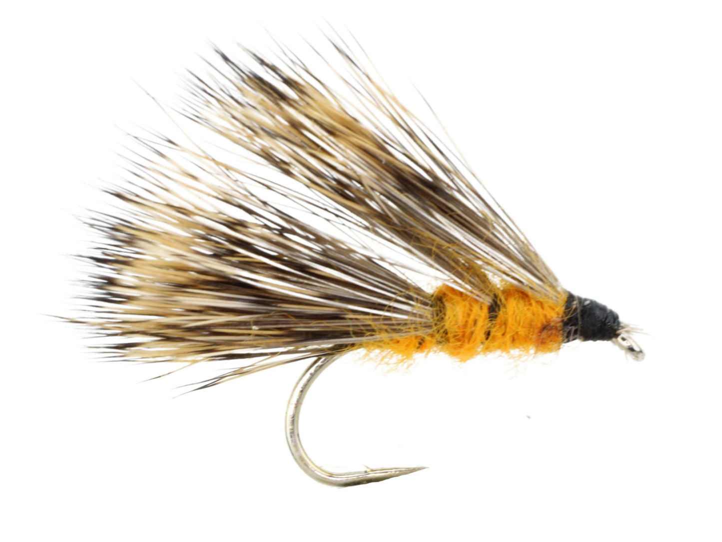 Sedge Hog, Size 12 | Orange | Qty. 6 | Wild Water Fly Fishing - Skoutley Outdoors LLC