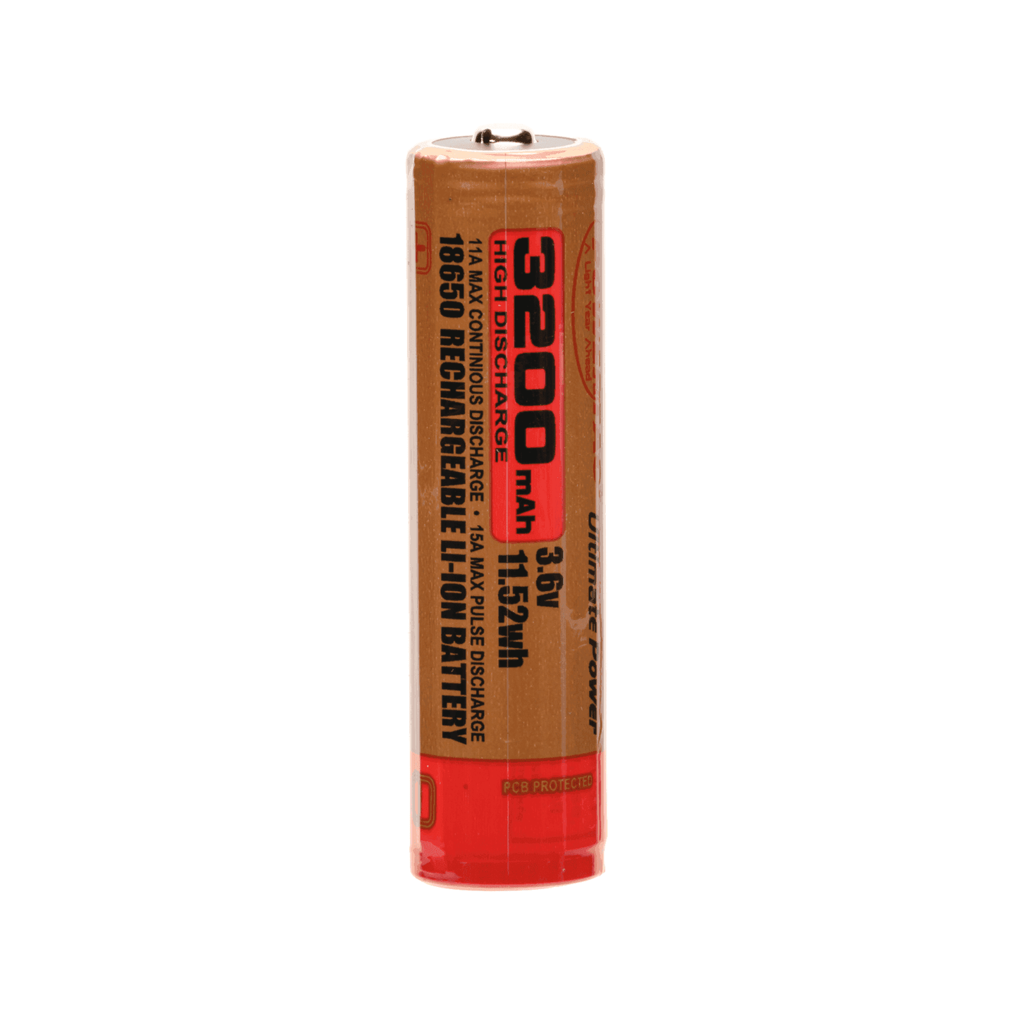 3200 mAh Li-Ion High Discharge 18650 Rechargeable Battery - Skoutley Outdoors LLC