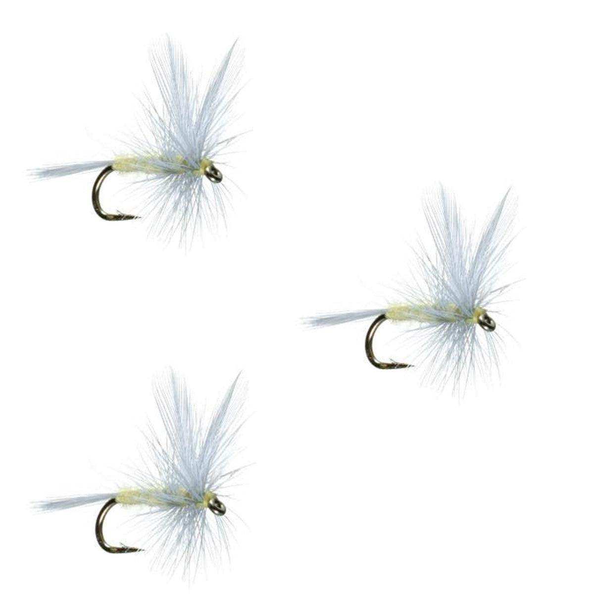 3 Pack Pale Morning Dun PMD Classic Dry Fly - Hook Size 14 - Skoutley Outdoors LLC