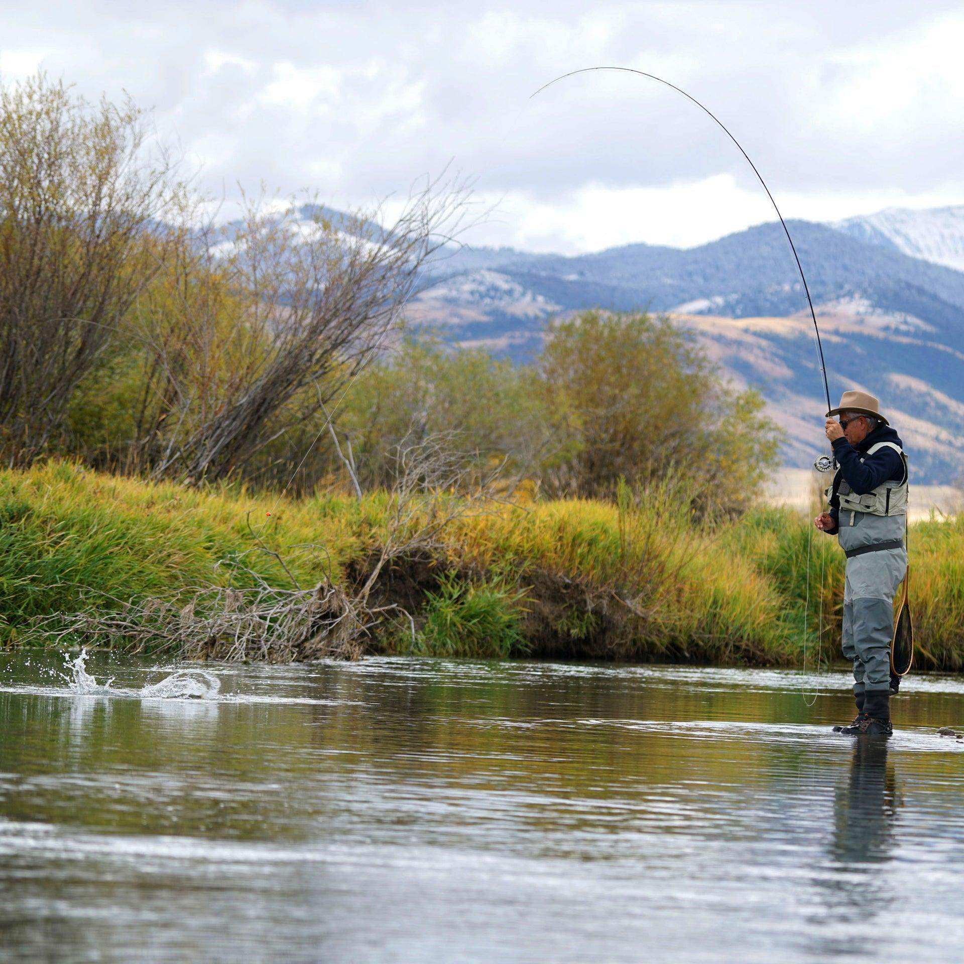 Hippie Stomper Black Tan Foam Body Grasshopper Dry Fly - 4 Flies Size 10 - Skoutley Outdoors LLC