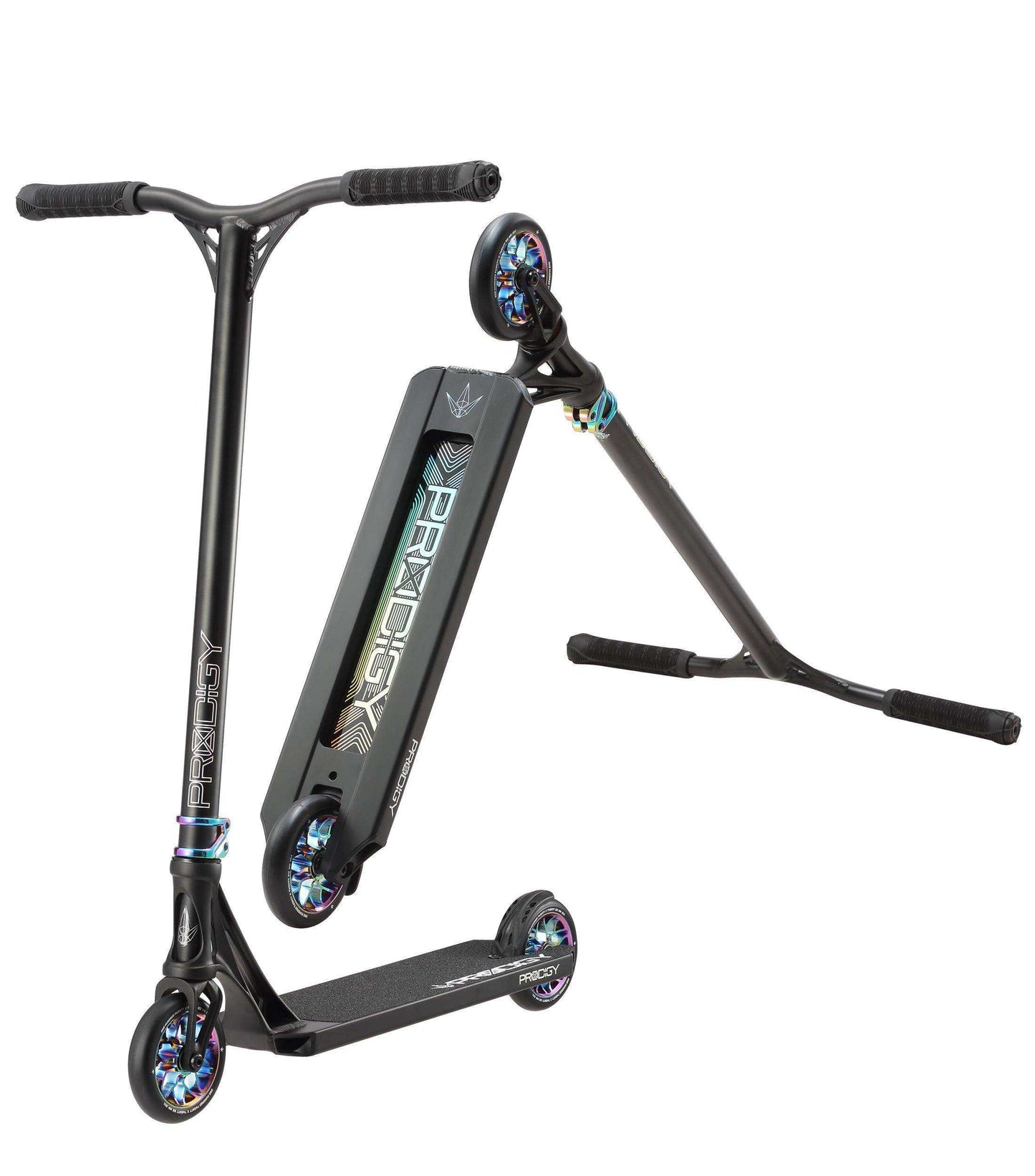 Envy Scooters Prodigy X Pro Scooter - Black/Oil Slick - Skoutley Outdoors LLC