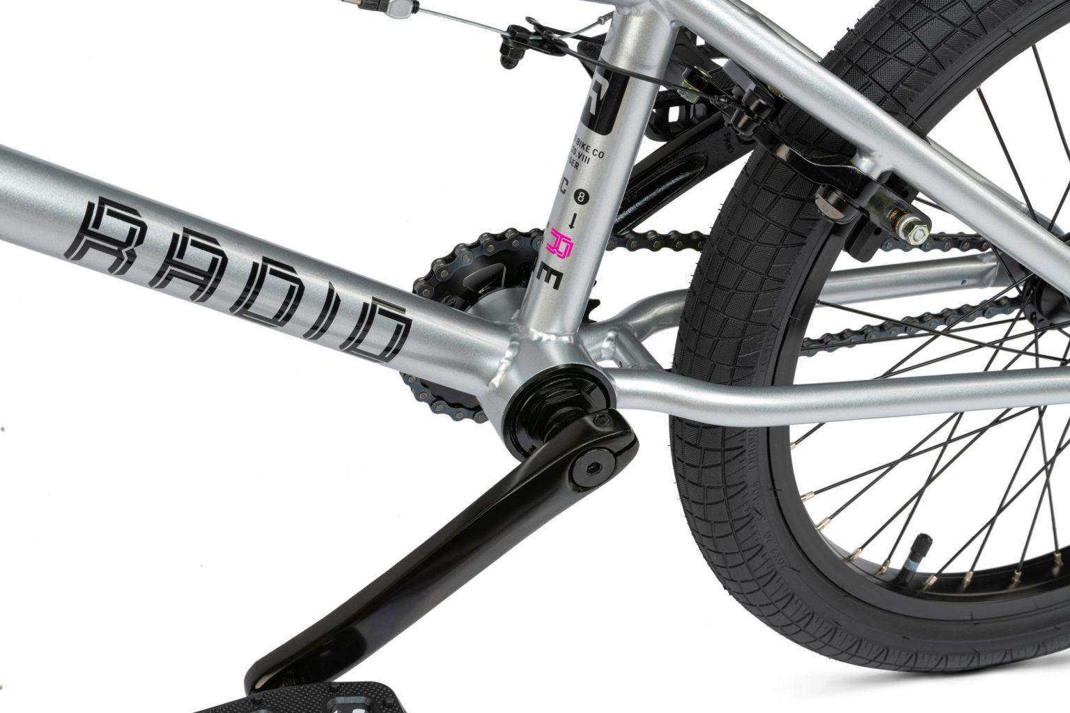 Radio 2021 Revo 20″ Pro Complete BMX Bike - Silver - Skoutley Outdoors LLC