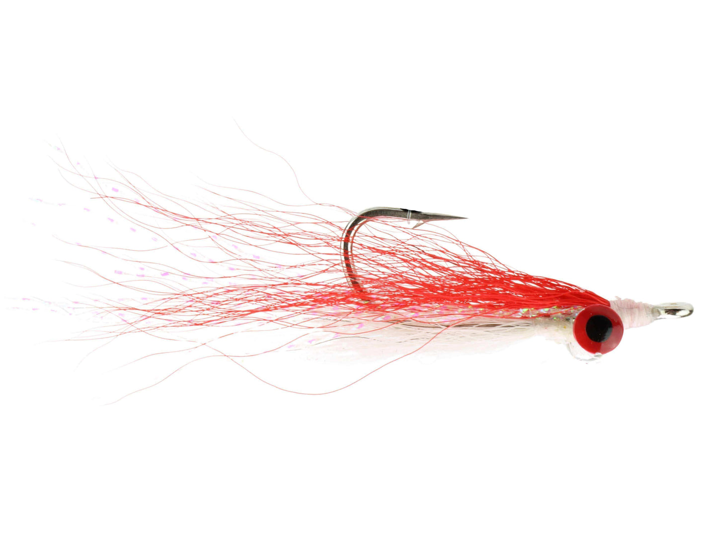 Clouser Minnow, Size 1/0 | Red | Qty. 3 | Wild Water Fly Fishing - Skoutley Outdoors LLC