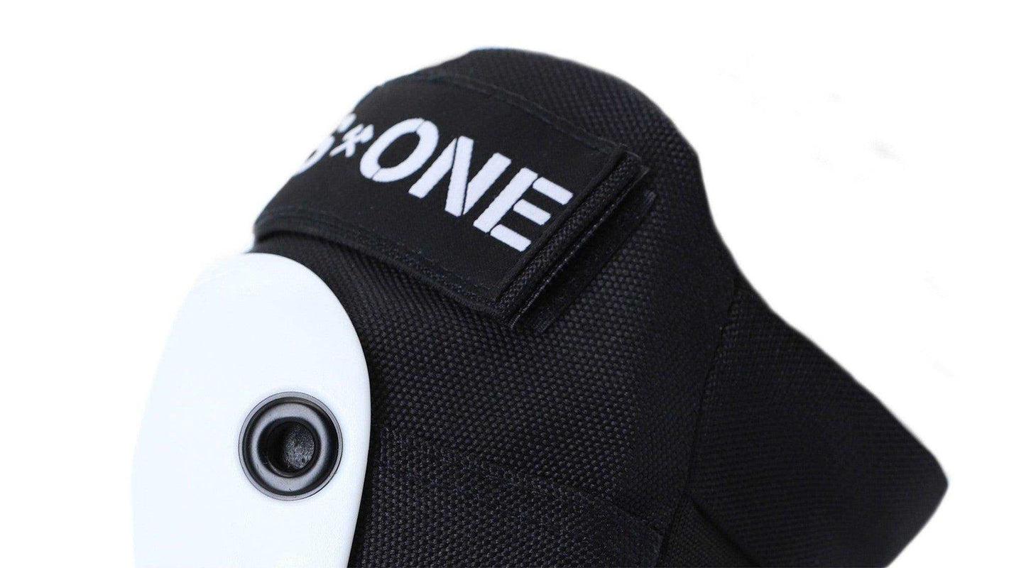 S1 Elbow Pads - Black/White - Skoutley Outdoors LLC