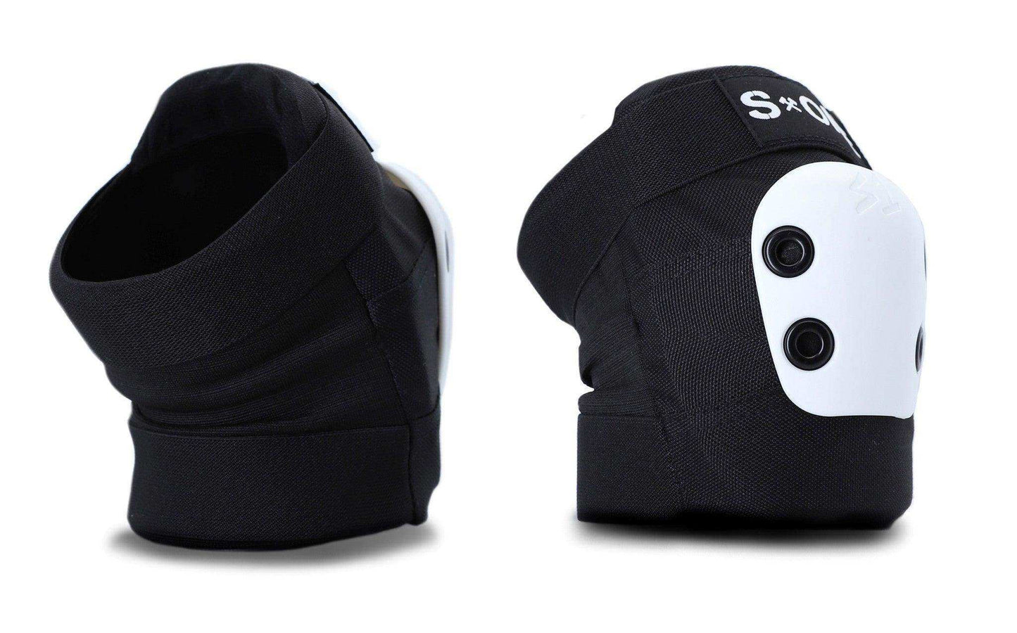 S1 Elbow Pads - Black/White - Skoutley Outdoors LLC