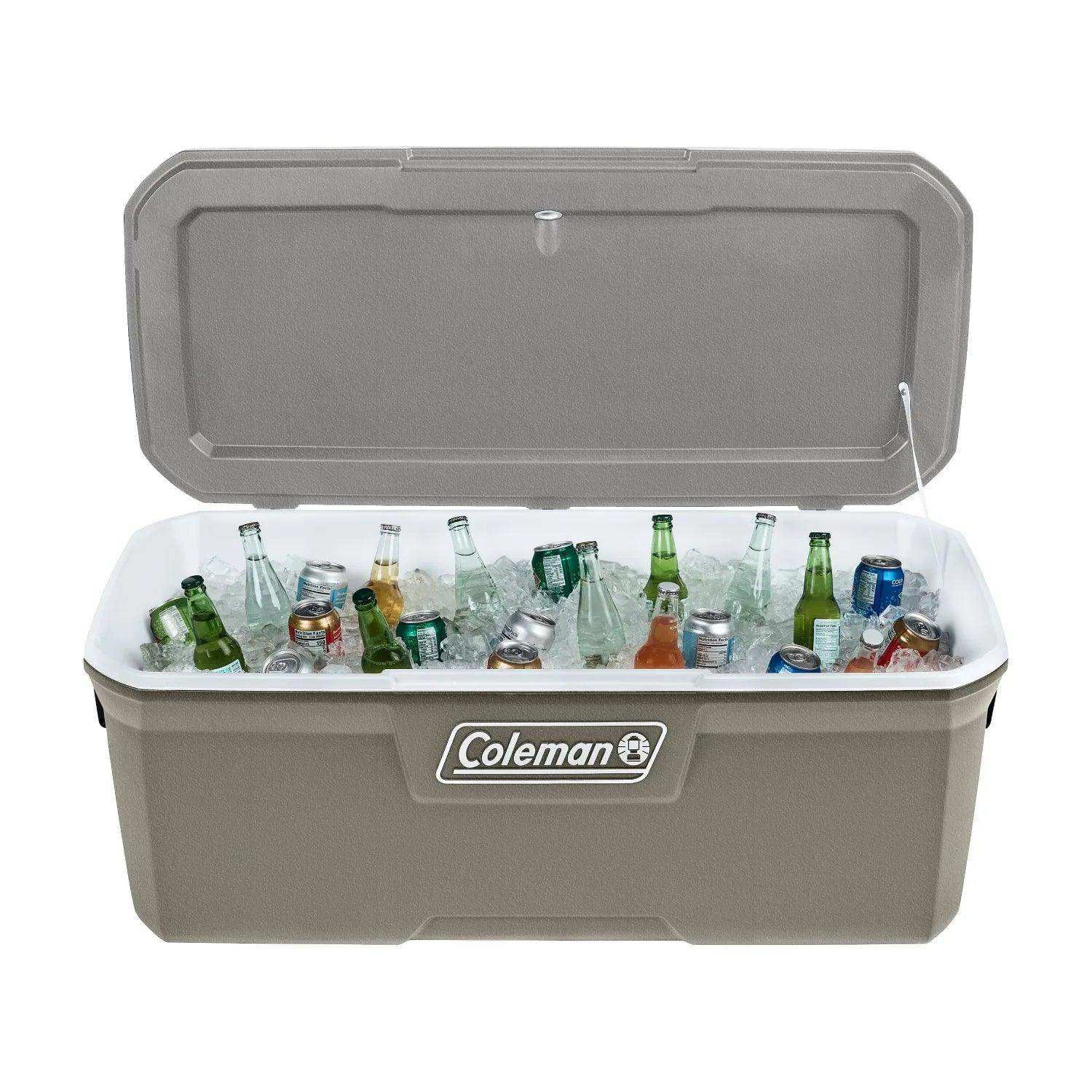 Coleman 316 Series 150QT Hard Chest Cooler, Silver Ash - Skoutley Outdoors LLC