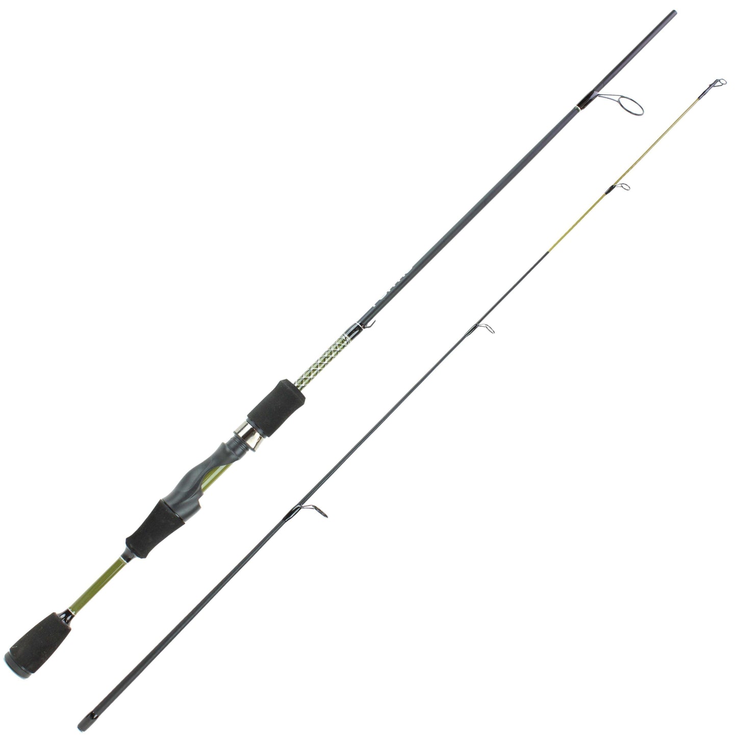 5' Fiberglass/Graphite Spinning Rod, Ultra Light Action | 2 Piece | FORTIS - Skoutley Outdoors LLC