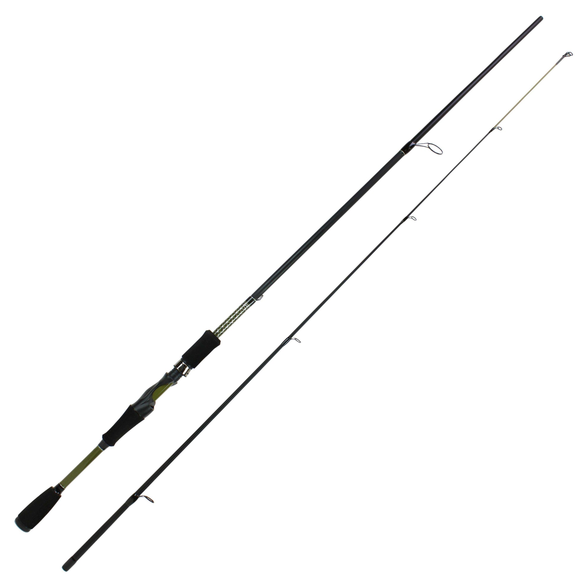 7' Medium Action 2 Piece Fiberglass/Graphite Spinning Rod and 4000 Spinning Reel Package | FORTIS - Skoutley Outdoors LLC