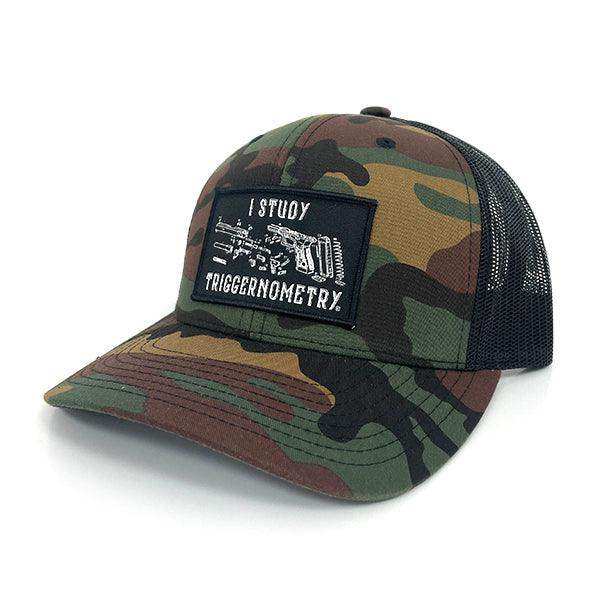 I Study Triggernometry Woven Patch Hat - Skoutley Outdoors LLC