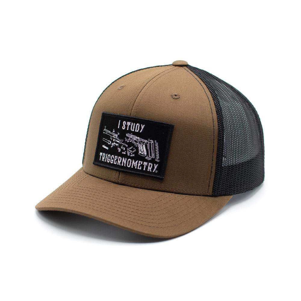 I Study Triggernometry Woven Patch Hat - Skoutley Outdoors LLC