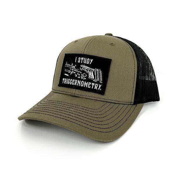 I Study Triggernometry Woven Patch Hat - Skoutley Outdoors LLC