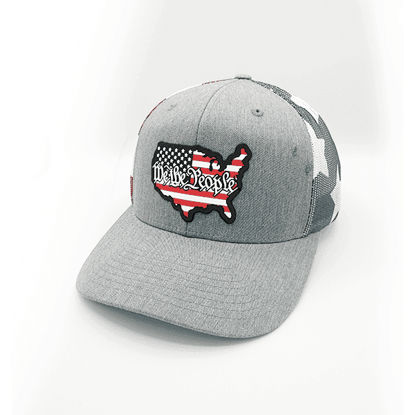 USA Constitution Flag PVC Patch Hat - Skoutley Outdoors LLC