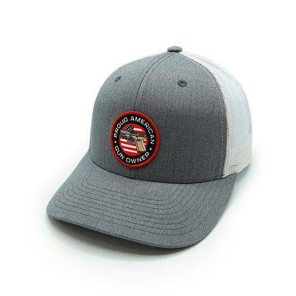 Proud American Gun Owner Woven Patch Hat - Skoutley Outdoors LLC