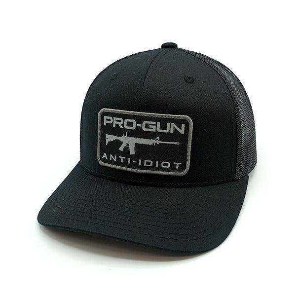 Pro Gun Anti Idiot Woven Patch Hat - Skoutley Outdoors LLC