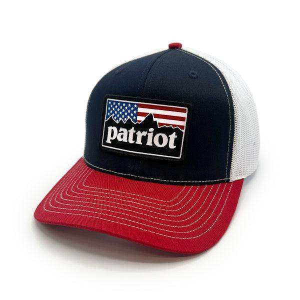 Patriot Mountains Woven Patch Hat - Skoutley Outdoors LLC