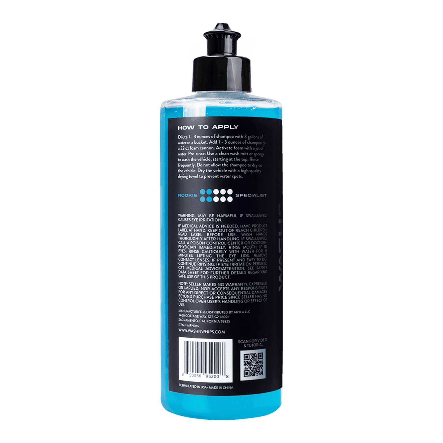 WASH&WHIPS Silverstone Car Wash Shampoo - Skoutley Outdoors LLC