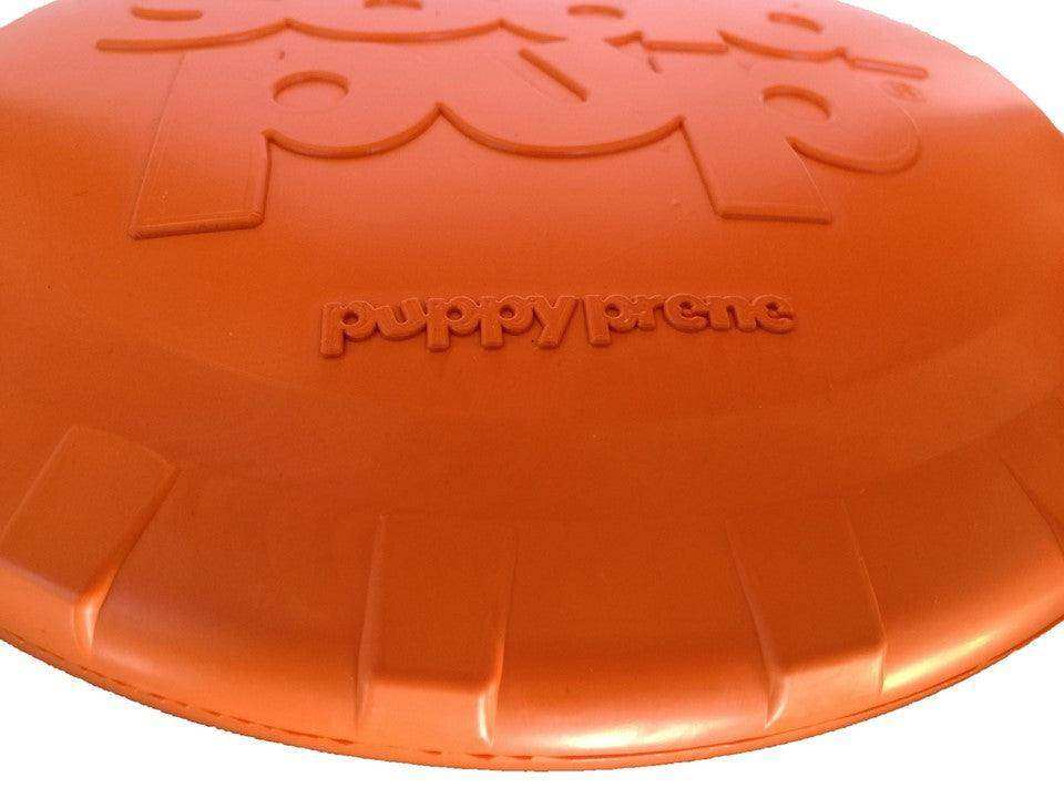 Bottle Top Flyer Durable Rubber Retrieving Frisbee - Orange - Skoutley Outdoors LLC