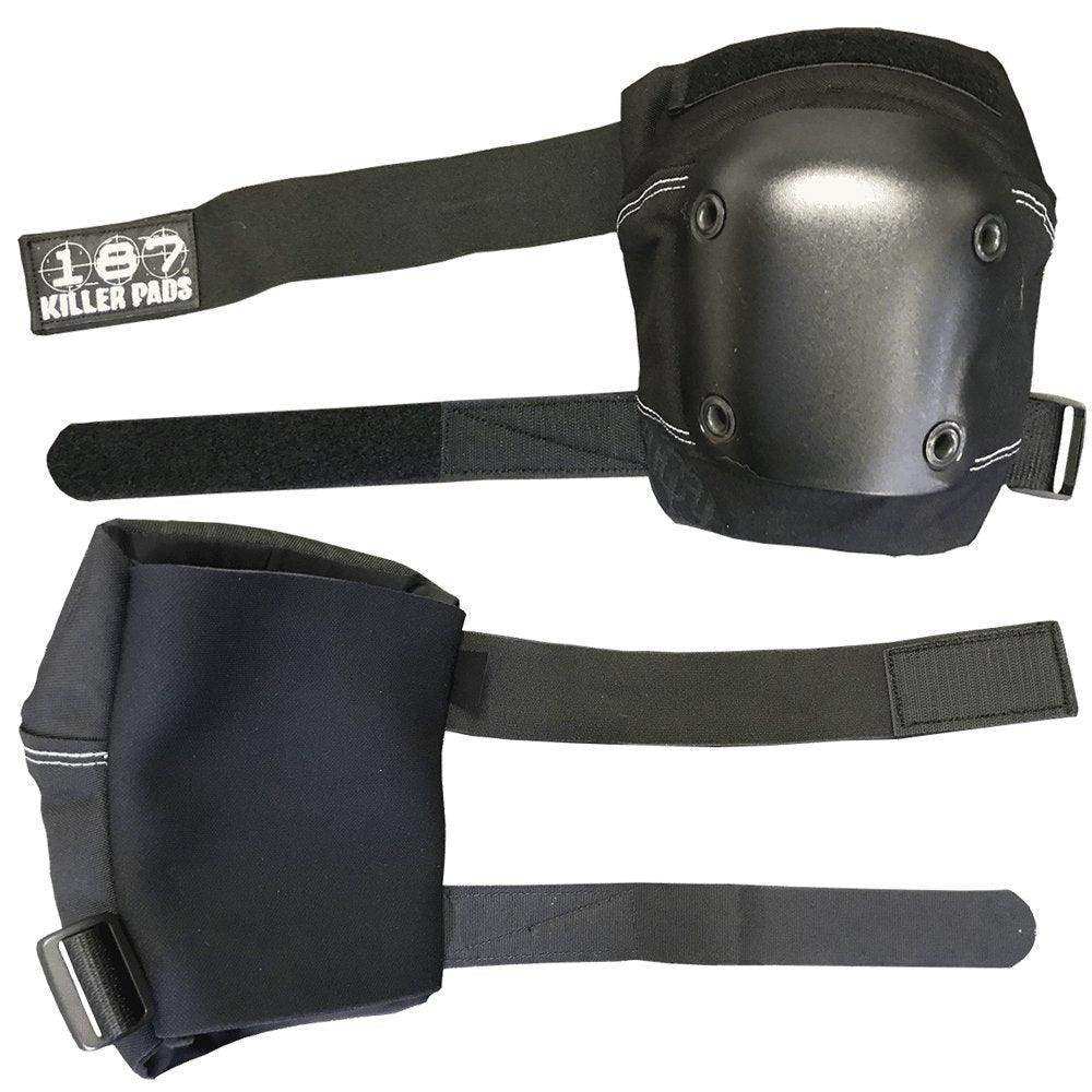 187 Killer Pads Slim Knee Pads - Black/Black - Skoutley Outdoors LLC